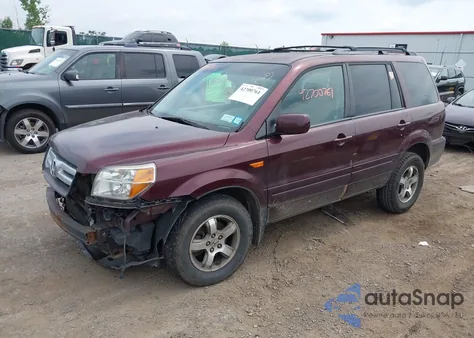 2008 Honda Pilot Ex z USA, uszkodzony, nr VIN 5FNYF18478B008513